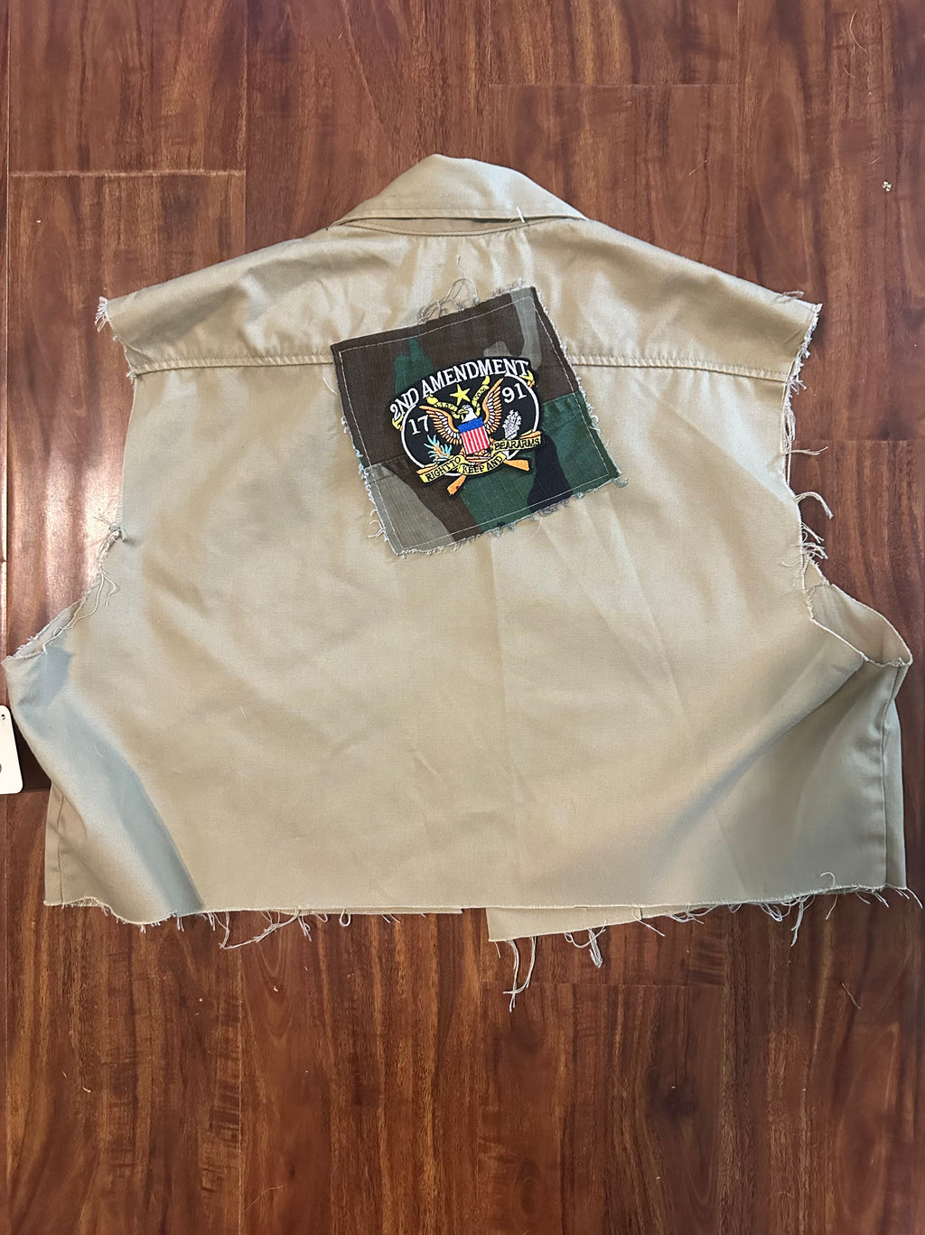 Full Throttle Upcycled Army Vest